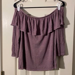 Off the shoulder top